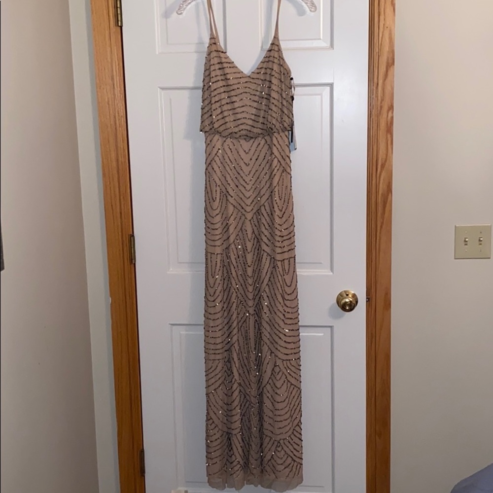 Adriana Papell Art Deco dress